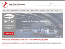 Tablet Screenshot of johnryan.com.au