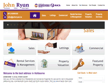 Tablet Screenshot of johnryan.ie